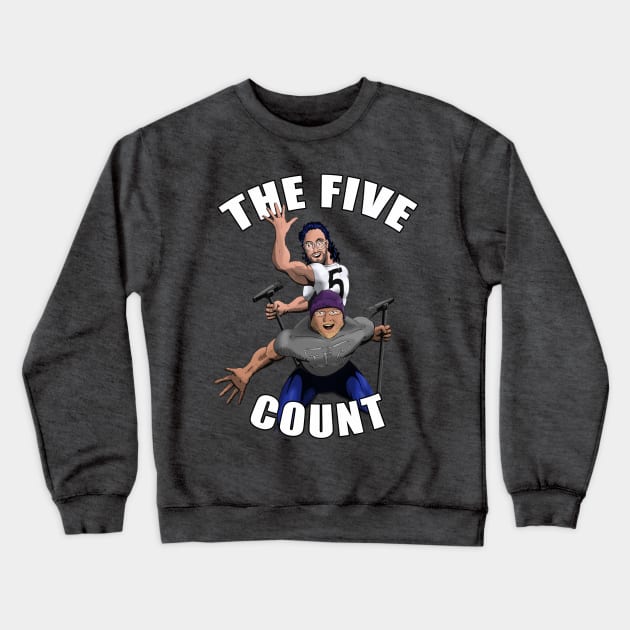 The Five Count Comic Style! Crewneck Sweatshirt by thefivecount